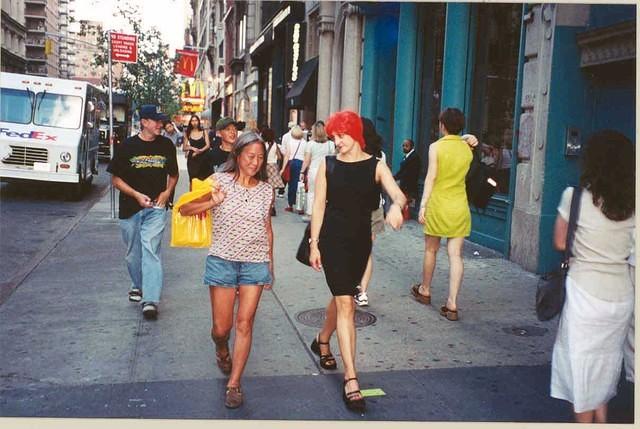 NY - even with orange hair you can blend in