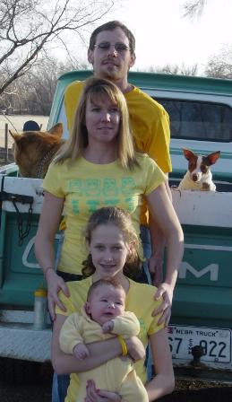 Rachel (Morrow) McArther & Family (Jessy, Sara, Jack)