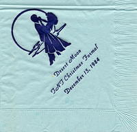 TNT Christmas Formal Napkin